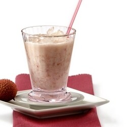 Lychee milk shake