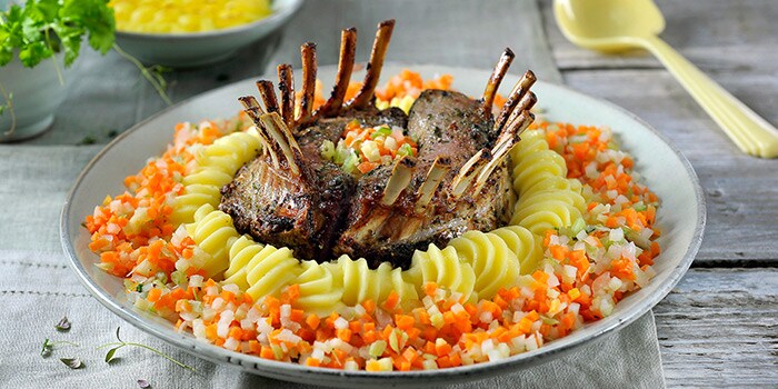 Rack of lamb