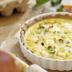 Salmon Quiche