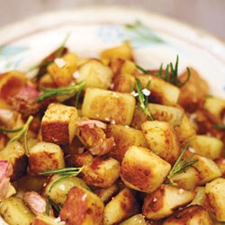 Crispy rosemary potatoes