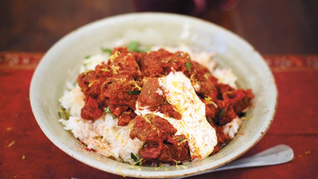 Slow-cooked Hungarian beef goulash