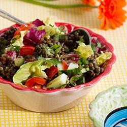 Lentil salad