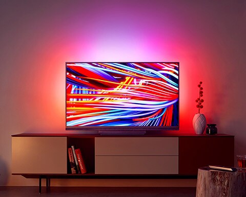 體驗 Philips Ambilight 大型顯示器