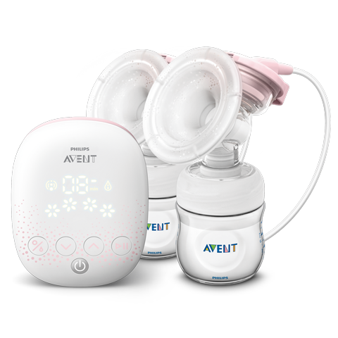 飛利浦 Avent 舒適型雙邊電動吸乳器與奶嘴