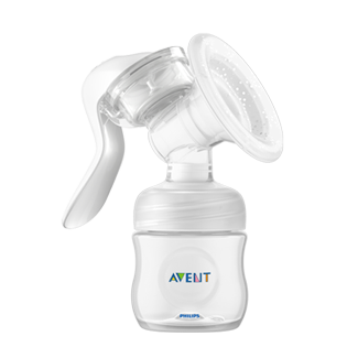 飛利浦 Avent 手動吸乳器與奶嘴外出使用