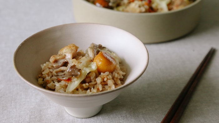 雞汁野菜炊飯